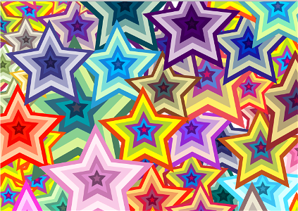 Star background. Free illustration for personal and commercial use.
