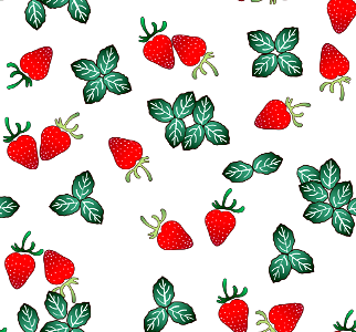 Strawberry background. Free illustration for personal and commercial use.