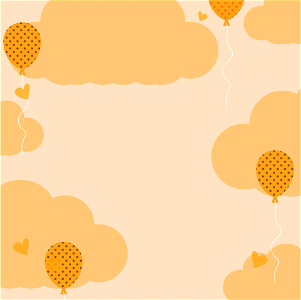 Baloons. Free illustration for personal and commercial use.
