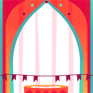 Circus Arena. Free illustration for personal and commercial use.