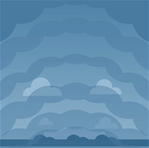 Cloudy Weather. Free illustration for personal and commercial use.