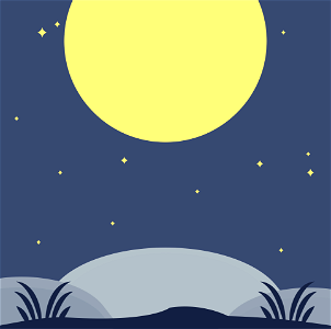Full Moon. Free illustration for personal and commercial use.