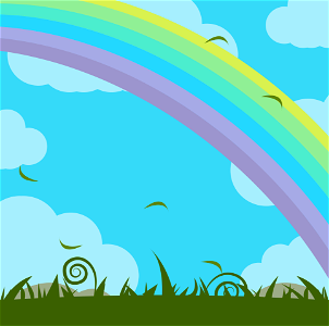 Rainbow. Free illustration for personal and commercial use.