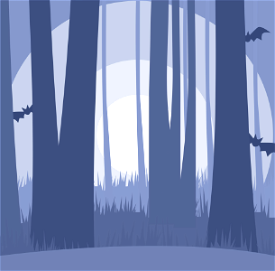 Enchanted Forest. Free illustration for personal and commercial use.
