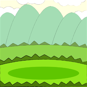 Field Hills. Free illustration for personal and commercial use.