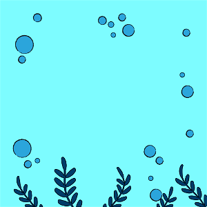Ocean Floor. Free illustration for personal and commercial use.