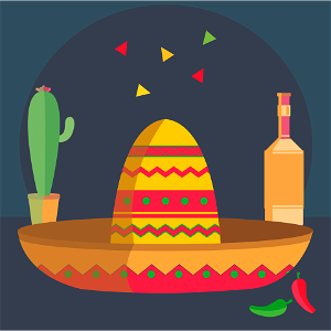 Sombrero. Free illustration for personal and commercial use.