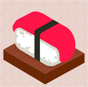 Sushi. Free illustration for personal and commercial use.