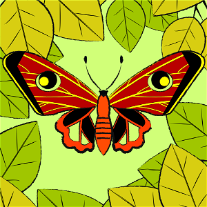 Butterfly. Free illustration for personal and commercial use.