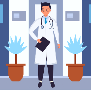 Doctor. Free illustration for personal and commercial use.