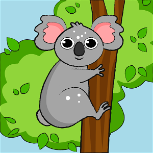 Koala. Free illustration for personal and commercial use.