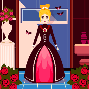 Princess. Free illustration for personal and commercial use.