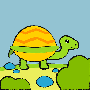 Turtle. Free illustration for personal and commercial use.