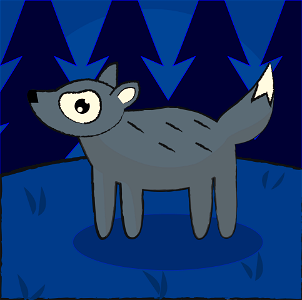 Wolf. Free illustration for personal and commercial use.