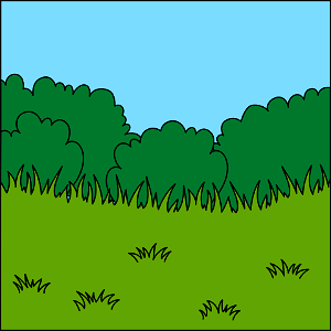 Bush background. Free illustration for personal and commercial use.