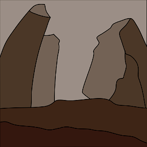 Cave background. Free illustration for personal and commercial use.