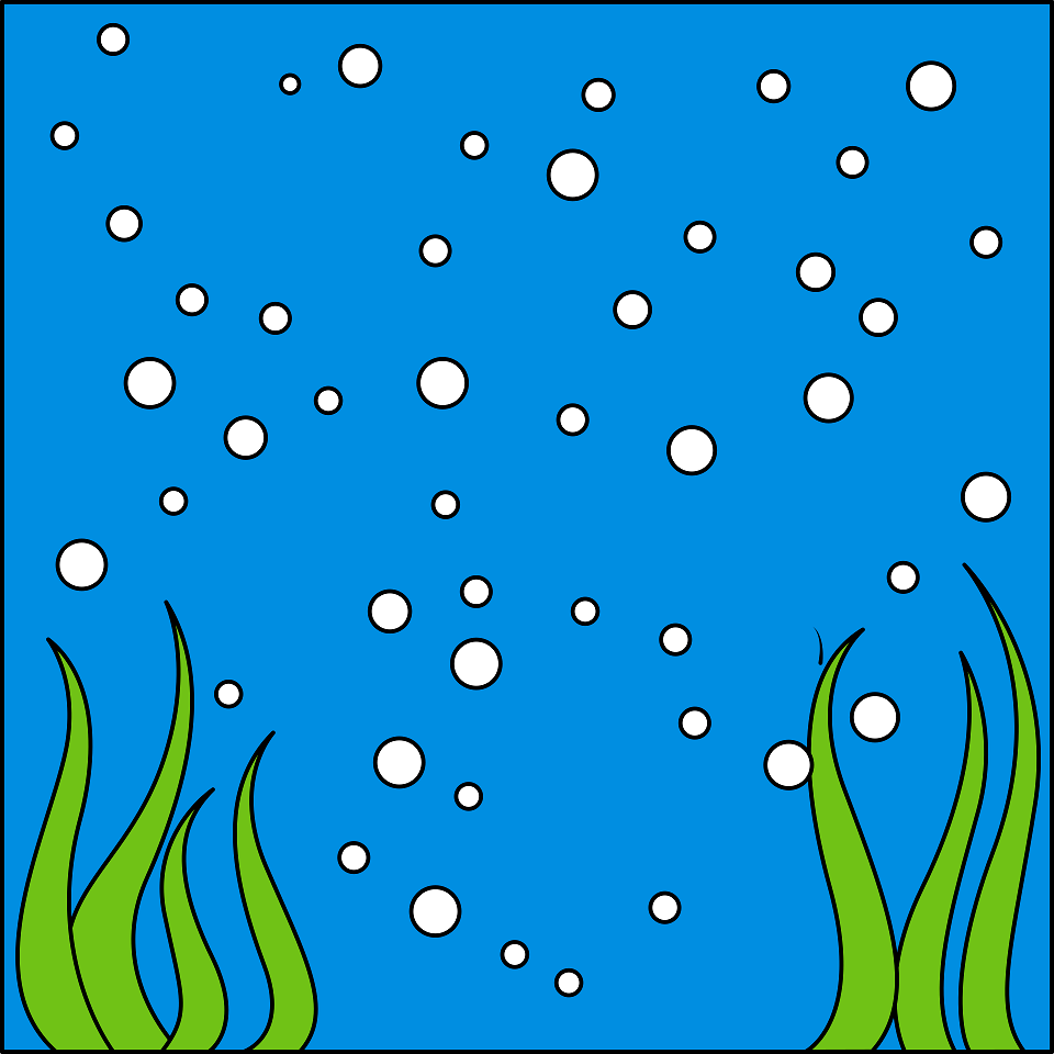 Seabed background. Free illustration for personal and commercial use.