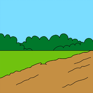 Trail background. Free illustration for personal and commercial use.