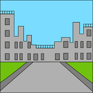 Town background. Free illustration for personal and commercial use.