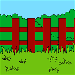 Fence background. Free illustration for personal and commercial use.