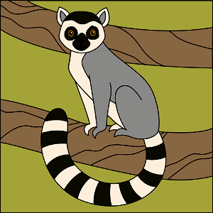 Lemur. Free illustration for personal and commercial use.