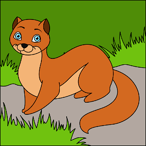 Mongoose. Free illustration for personal and commercial use.