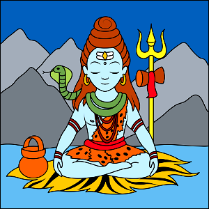 Shiva. Free illustration for personal and commercial use.
