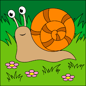 Snail. Free illustration for personal and commercial use.