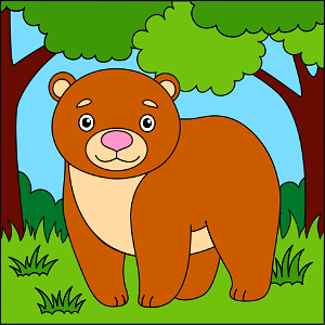 Bear. Free illustration for personal and commercial use.