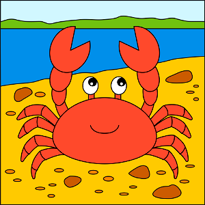 Crab. Free illustration for personal and commercial use.