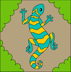 Lizard. Free illustration for personal and commercial use.