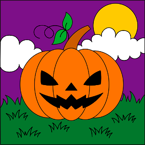 Pumpkin. Free illustration for personal and commercial use.