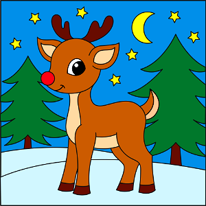 Rudolf. Free illustration for personal and commercial use.