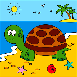 Turtle. Free illustration for personal and commercial use.