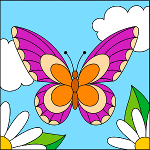 Butterfly. Free illustration for personal and commercial use.