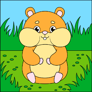 Hamster. Free illustration for personal and commercial use.