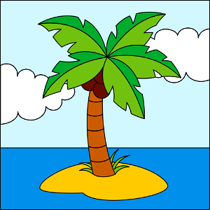 Palm. Free illustration for personal and commercial use.