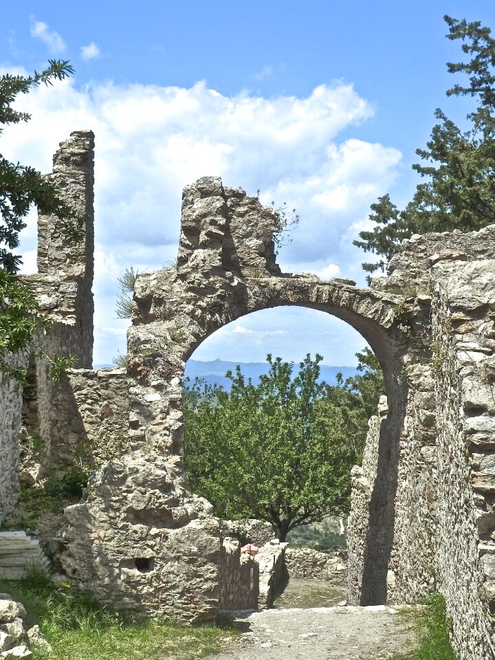Ruins monastery historic