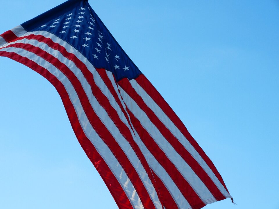 Patriotic american