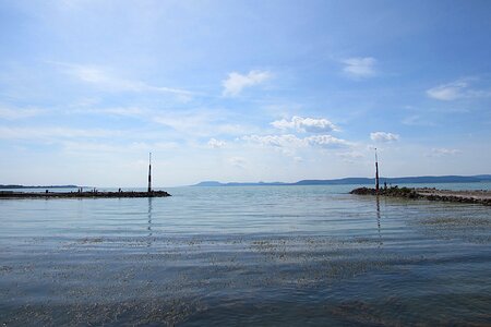 Water balaton hungary