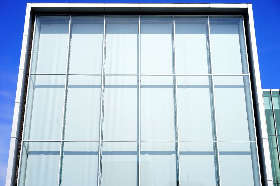 Building architecture glass