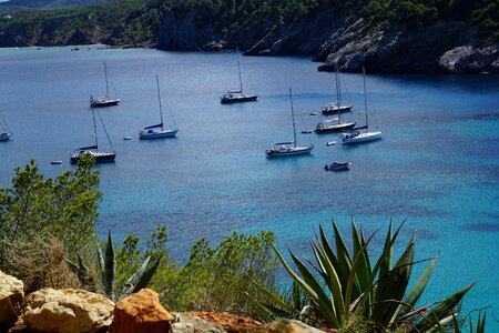 Spain turquoise balearic islands photo
