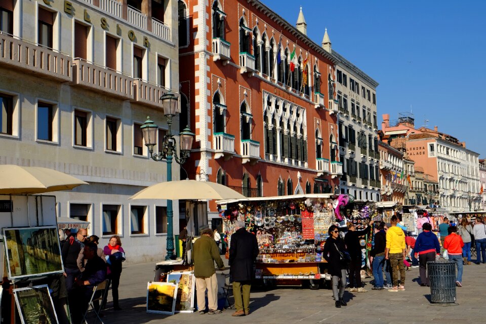 Italy venice facades
