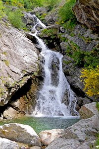 Waterfall nature landscape
