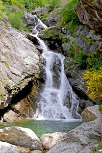 Waterfall nature landscape photo