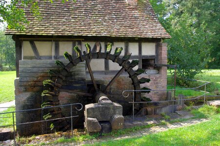 Building old old mill photo