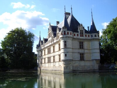 Renaissance azay-le-rideau castle