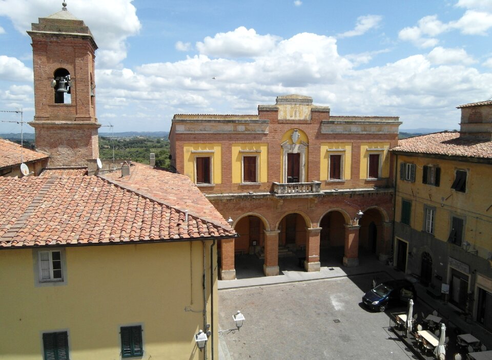Marketplace roofs sky