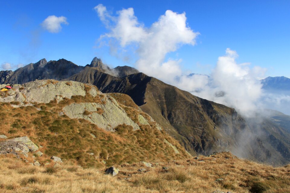 Landscape hiking italy