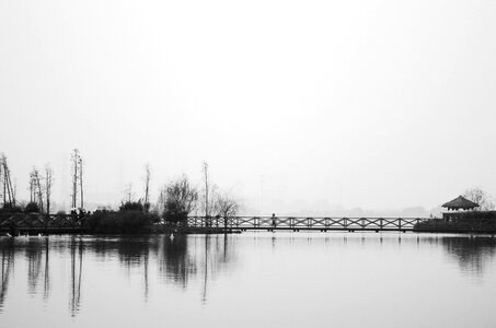 The scenery canton ink